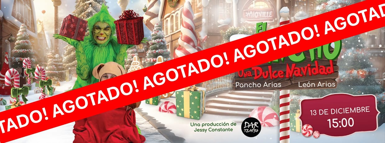 EL GRINCHO SABADO 13 DICIEMBRE 15:00 PM
