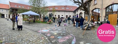 Freiluft-Atelier - bei Festen und im Stadtteil 