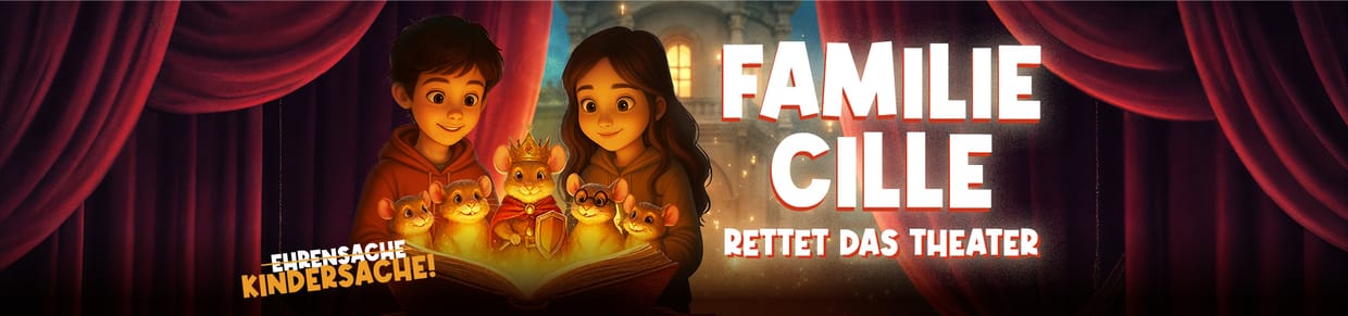 Kindersache! Familie Cille rettet das Theater