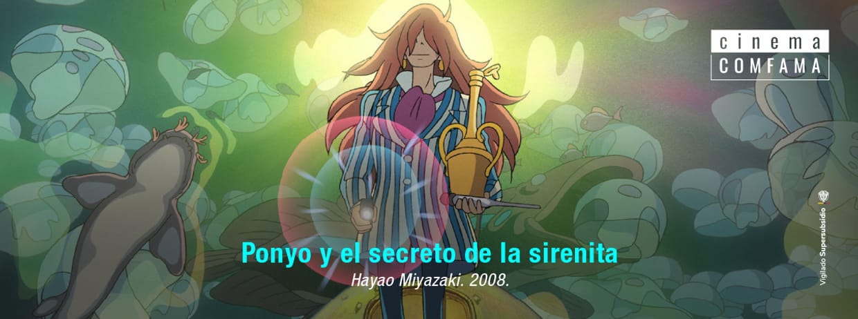 Ponyo y el secreto de la sirenita