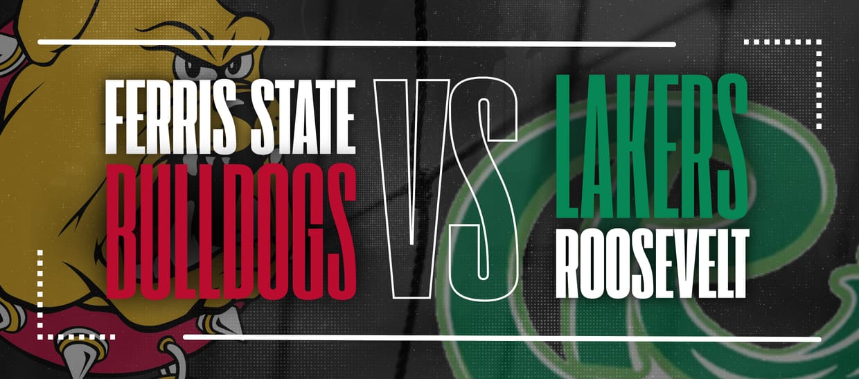 Ferris State Volleyball vs Roosevelt