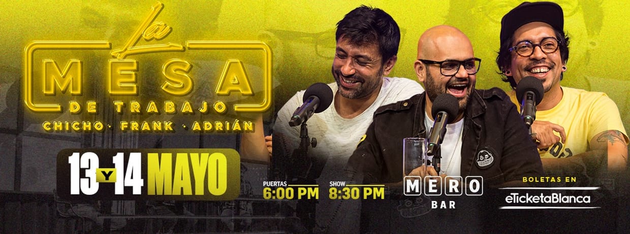 LA MESA DE TRABAJO EN VIVO EN MERO BAR