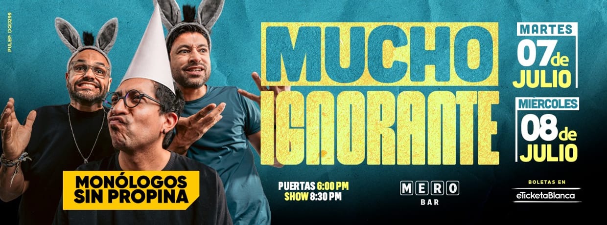 MONÓLOGOS SIN PROPINA: MUCHO IGNORANTE (EN MERO BAR)
