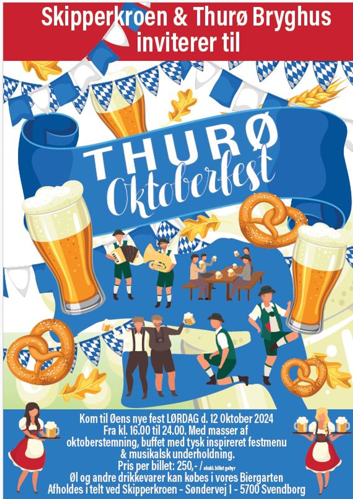 OKTOBERFEST på THURØ 12. Oktober