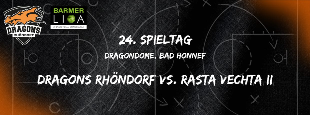Spieltag 24 | Dragons Rhöndorf vs. RASTA Vechta II