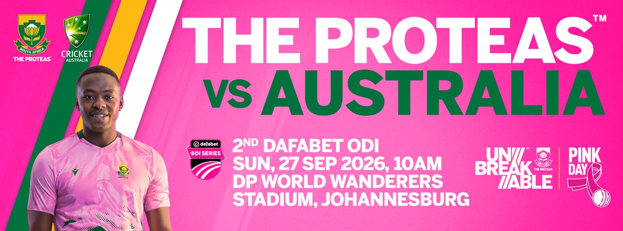 South Africa vs Australia - Pink Day