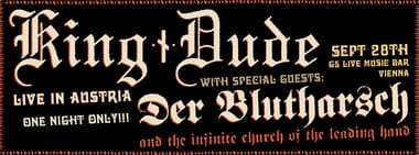 KING DUDE - Der Blutharsch and the infinite church of the leading hand