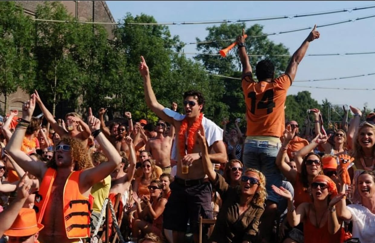 EK 2024 - De kwartfinale op mega scherm op het Westergasterras: Nederland vs Turkije