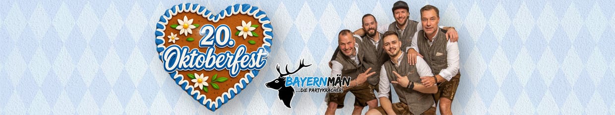 Das 20. Dorf Münsterland Oktoberfest mit Bayernmän