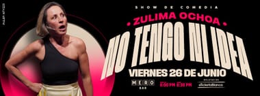 ZULIMA OCHOA: NO TENGO NI IDEA (EN MERO BAR)