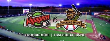 Game #1 Glacier Range Riders vs Great Falls Voyagers - 6:35 pm