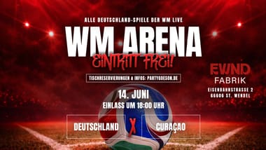 WM Arena - Deutschland vs. Curacao