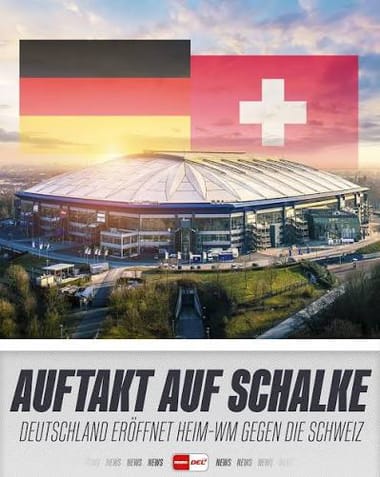 Stellplatz Zeche Ewald - Eishockey WM Eröffnungsspiel