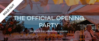 Official Opening Party, Presented by American Express