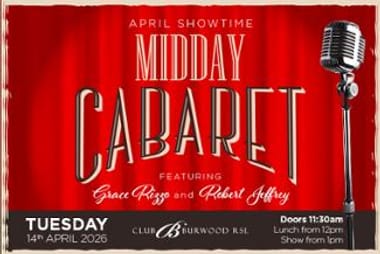 April Showtime - Midday Cabaret