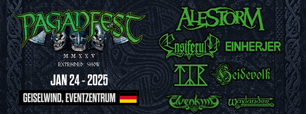 Paganfest • Alestorm, Ensiferum, Týr, Heidevolk, Elvenking • 24.01.2025 Geiselwind