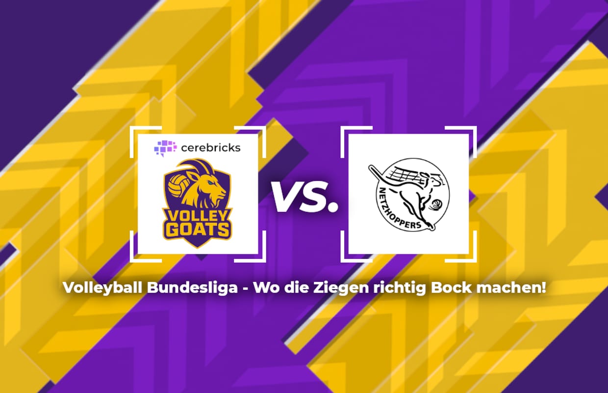 cerebricks VOLLEY GOATS vs. Energiequelle Netzhoppers KW