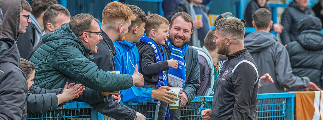 Stalybridge Celtic FC vs Hyde United FC (Keith Trudgeon Memorial Trophy)