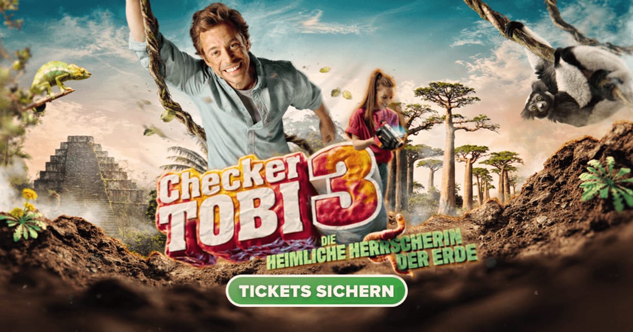 Kino: Checker Tobi 3 – Die heimliche Herrscherin der Erde 