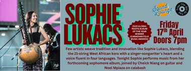 Kora virtuoso Sophie Lukacs