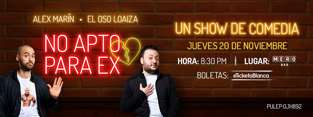 NO APTO PARA EX (EN MERO BAR)