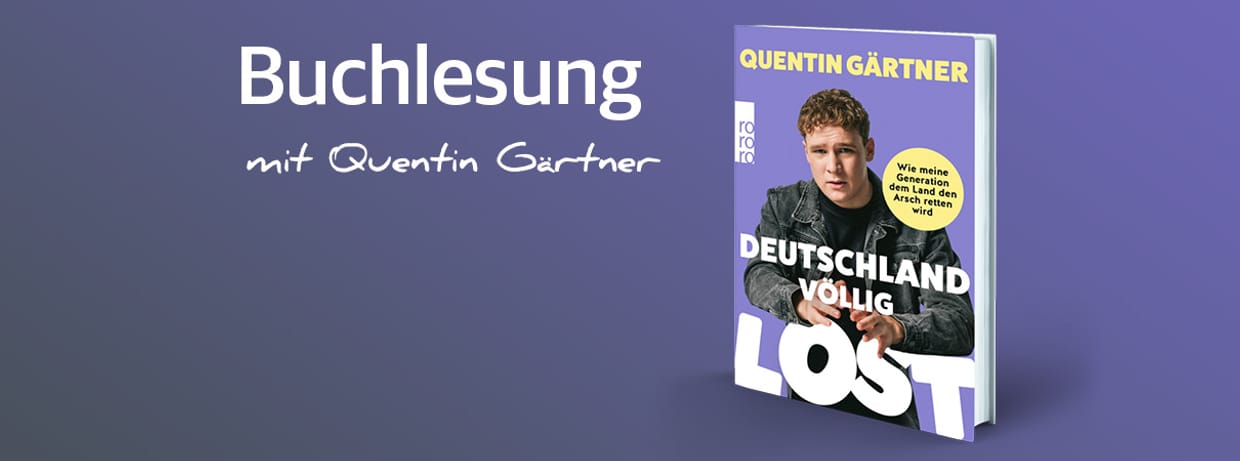 Buchlesung mit Quentin Gärtner
