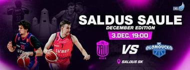 Saldus Saule December Edition: "Rīgas Zeļļi" vs "Olomoucko"