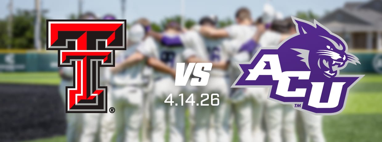 ACU Baseball VS Texas Tech
