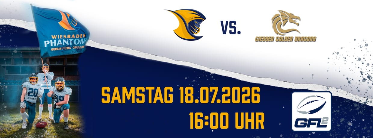 GFL2 Gameday 4 - Gießen Golden Dragons
