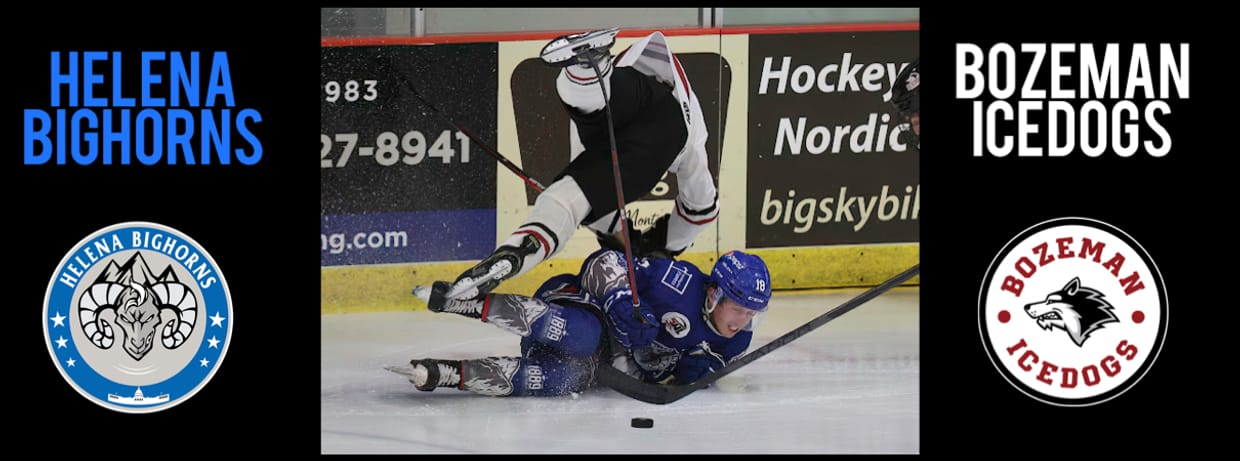 Helena Bighorns vs Bozeman Icedogs