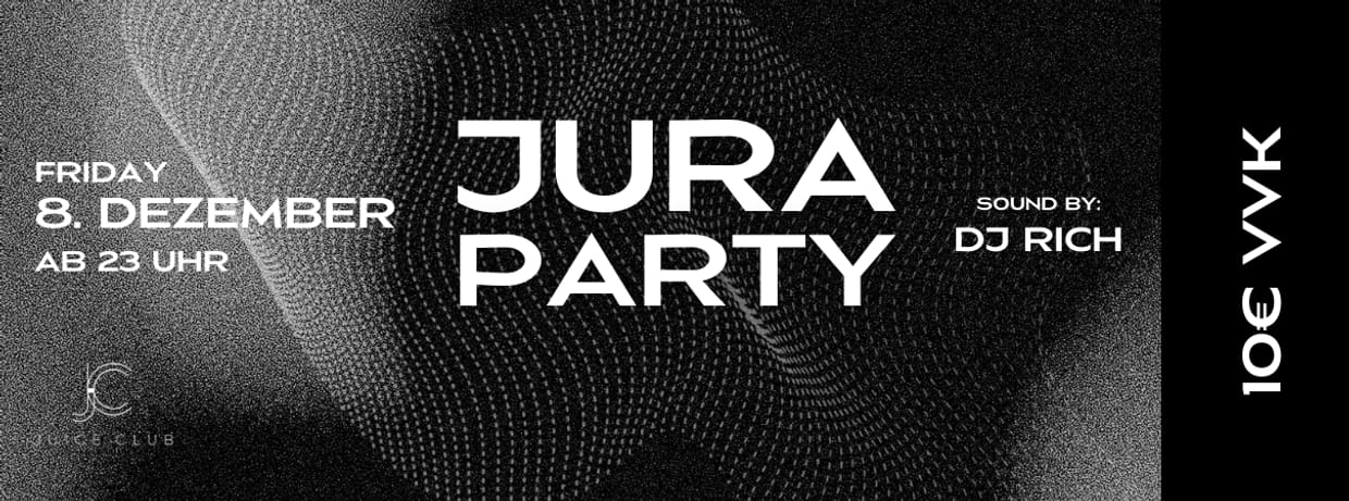 Jura Party Juice Club Frankfurt