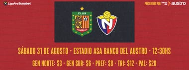 HINCHADA DEPORTIVO CUENCA vs EL NACIONAL