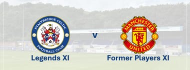 Stalybridge Celtic Legends XI vs Manchester United Former Players XI