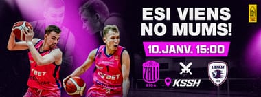 Esi viens no mums: “Rīgas Zeļļi” vs “BK Liepāja”