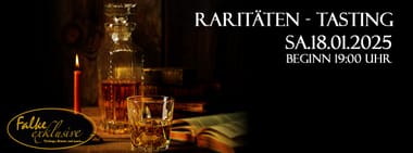 Raritäten Tasting