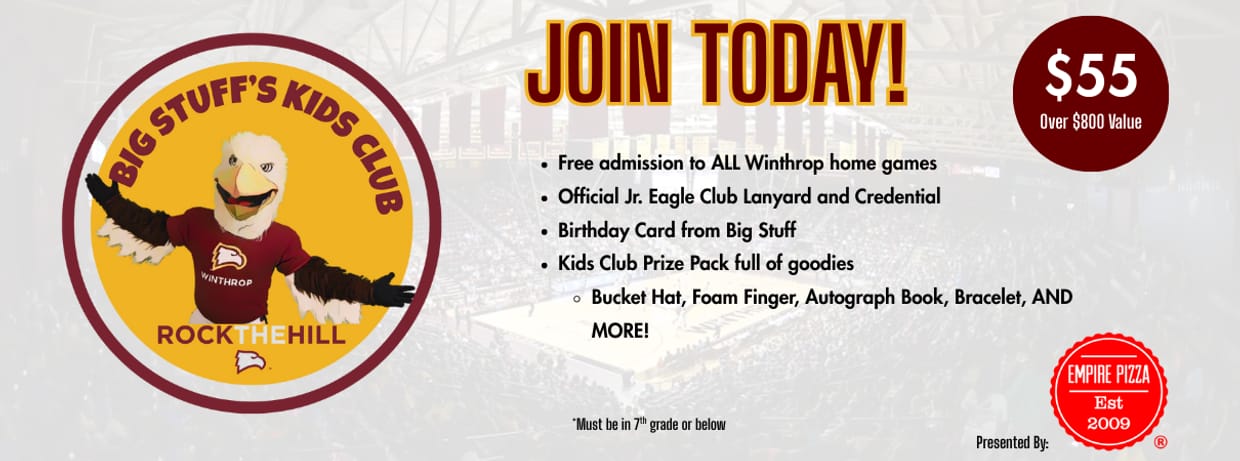 2025-26 Jr. Eagles Kids Club presented by Empire Pizza