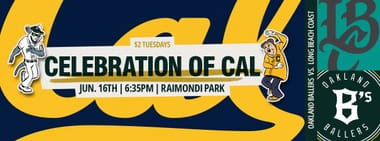 6/16/2026 Oakland Ballers vs. Long Beach Coast, Celebration of Cal