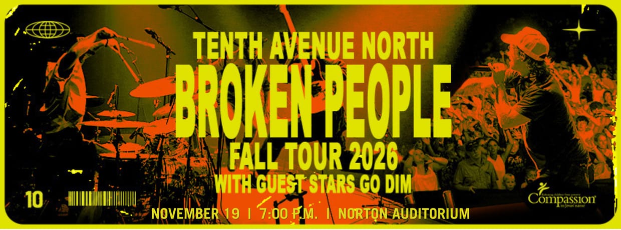 Tenth Avenue North: Broken People Fall Tour 2026