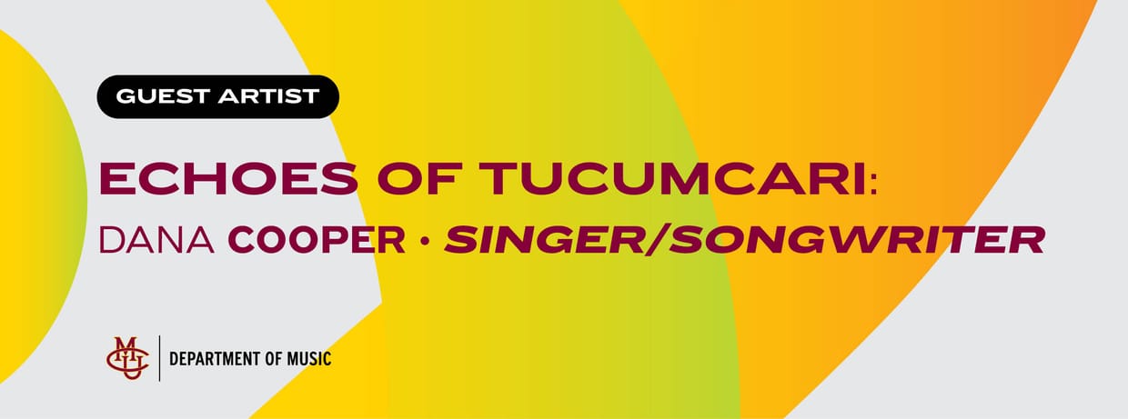 Echoes of Tucumcari Guest Artist Dana Cooper, singer/songwriter
