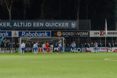 Bekerwedstrijd Quick 1 tegen Capelle