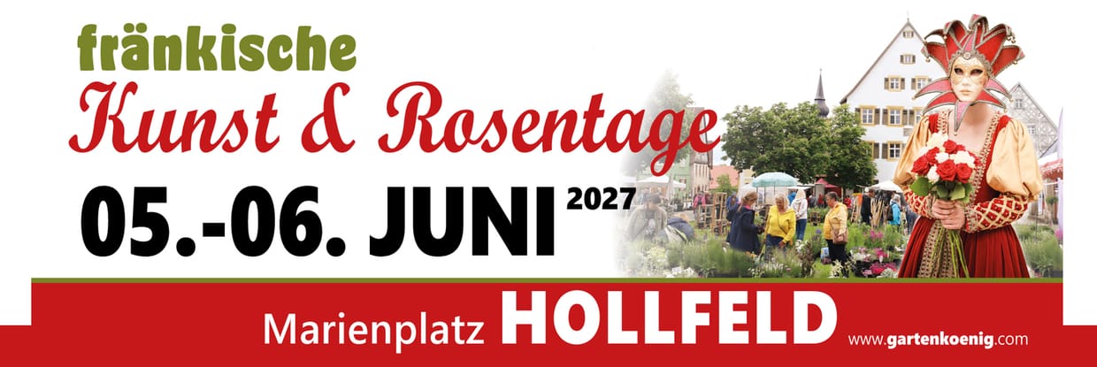 Fränkische Kunst- & Rosentage Hollfeld
