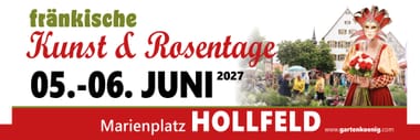 Fränkische Kunst- & Rosentage Hollfeld