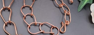 Workshop | Copper Wire Horseshoe Link Bracelet (Unisex) 