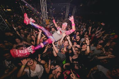 XXL 90er Party • Mütze Katze 