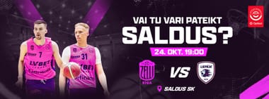 VAI TU VARI PATEIKT SALDUS? Rīgas Zeļļi vs BK Liepāja