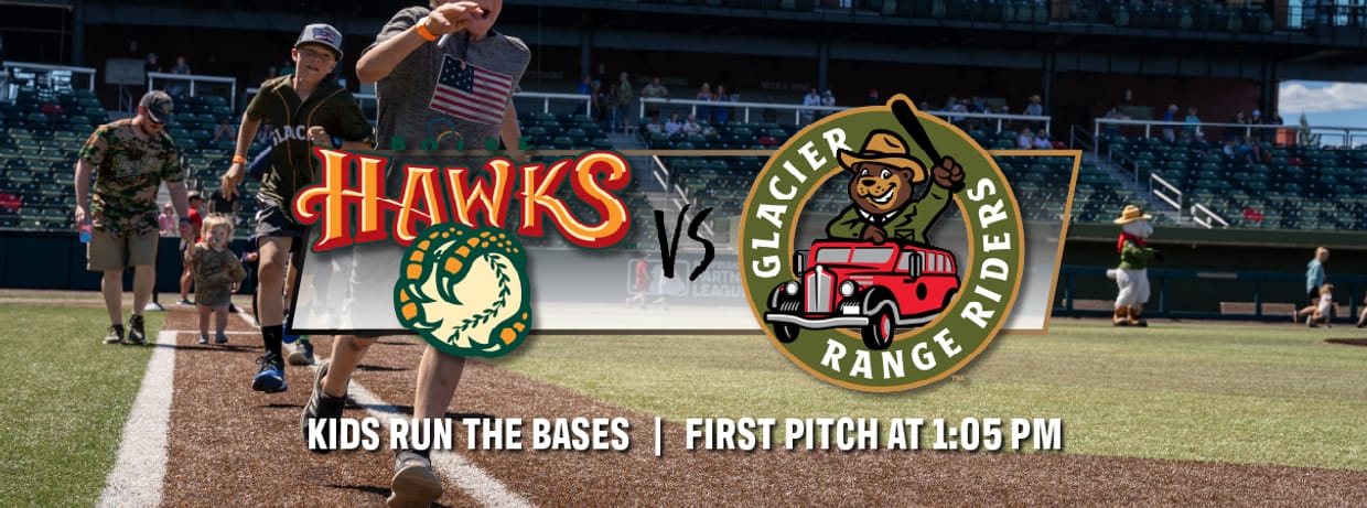 Game #48 Glacier Range Riders vs Boise Hawks - 1:05 pm