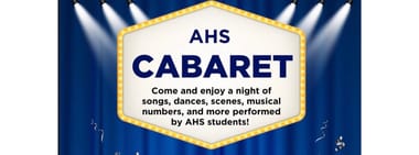 AHS Drama Club presents CABARET