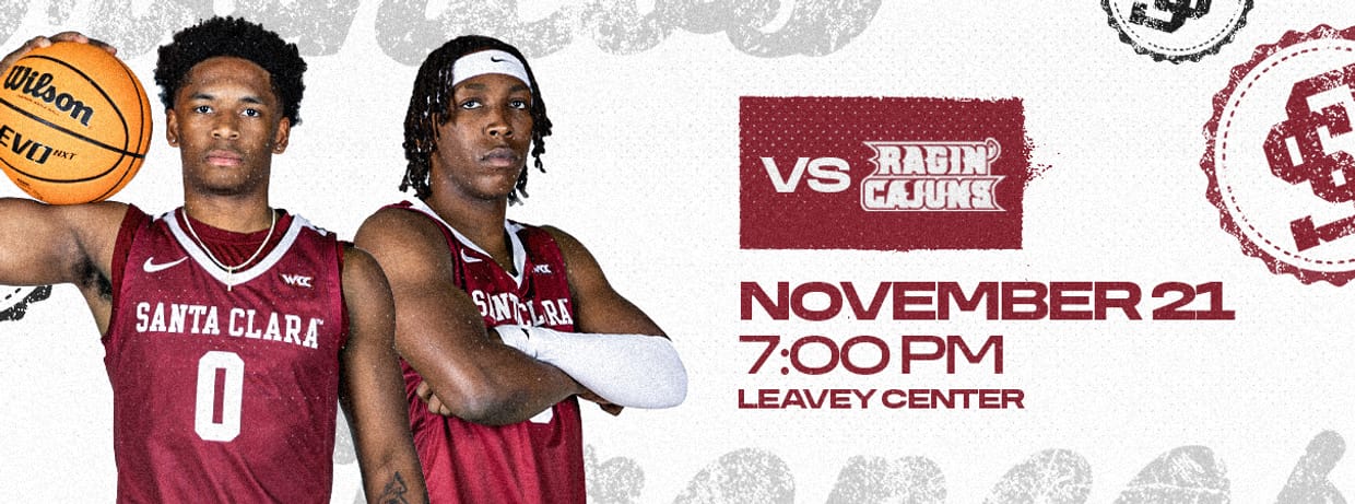Santa Clara Men's Basketball vs Louisiana