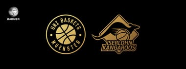 Uni Baskets Münster vs Iserlohn Kangaroos