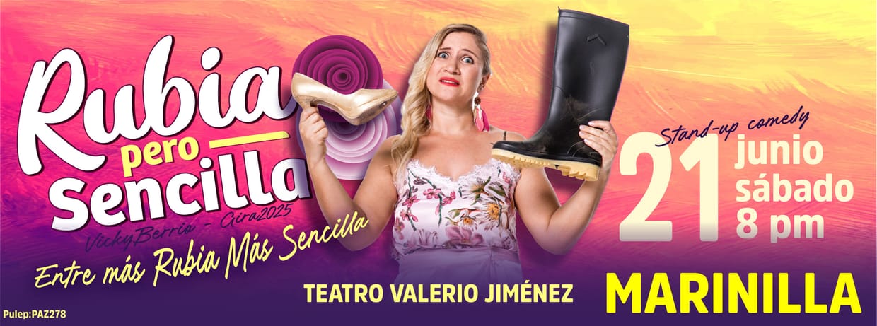 VICKY BERRIO: RUBIA PERO SENCILLA (MARINILLA)